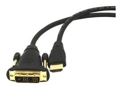 PremiumCord kphdmd2, 2 m, HDMI Typ A (standard), DVI-D, Hankoppling, Hankoppling, Rak