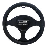 HP Biltillbehör Rattöverdrag (Ø x H) 39 cm x 4 cm Polyuretan (PU) Svart 37 - 39 cm