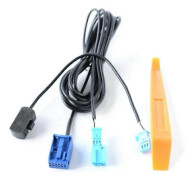 Bil RD45 värd Bluetooth-mikrofon mikro-kabeladapter för Peugeot 206 207 301 307 308 408 508 Citr