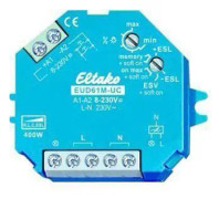 ELTAKO Multi-light dimmer 0-400W (R,L,C)8-230V AC/DC, boxmontering i PL-box45x55x18 mm