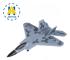 Fjärrkontroll FlygplanCamouflage Grey Glider 2.4G Fjärrkontroll Radiokontroll Fjärrkontroll Flygplan SU-35 EPP Foam Aircraft SU-57 Leksaker för b