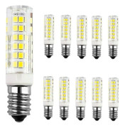 10-pack 9W E14 LED-lampa, kall vit 6000K, 60W motsvarande - Perfet