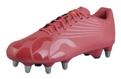 Canterbury Stampede Team 2025 Soft Ground Rugby Boots för Herrar, Storlek 8 UK Purple/Orange 8 UK