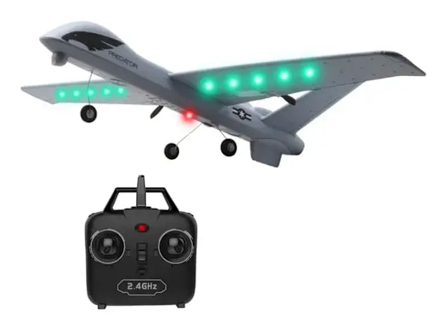 Z51 Predator Fjärrkontrollflygplan2.4G 2CH 3CH Fast vinge EPP Skum Z5 RC Flygplan Elektrisk modell Glider Helikopter Leksaker Present till barn
