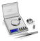 Smart Weigh Gem20-20g X 0.001 gram, Högprecisions Digital Milligram Smyckesvåg, Laddning, Smycken Och Ädelstenar Vågar, Kalibreringsvikter Och Pincett