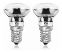 R39 E14 40W Lava Lamp Glödlampor, Edison Skruv Ses Reflektor Små Lava Lamp Glödlampor, Varmvit 2800K R39 Dimbar (2-pack) Zhuoxuan [DB]