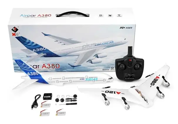 XK A120 RC-flygplan 3CH 2.4G EPP Fjärrkontrollmaskin Flygplan Fi