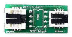 Qfn8 /wson8/mlf8/mlp8/dfn8 till Dip8 universell två-i-ett-uttag/adapter för både 6x5mm och 8x6mm