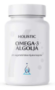 Holistic Omega-3 Algolja 60 kapslar