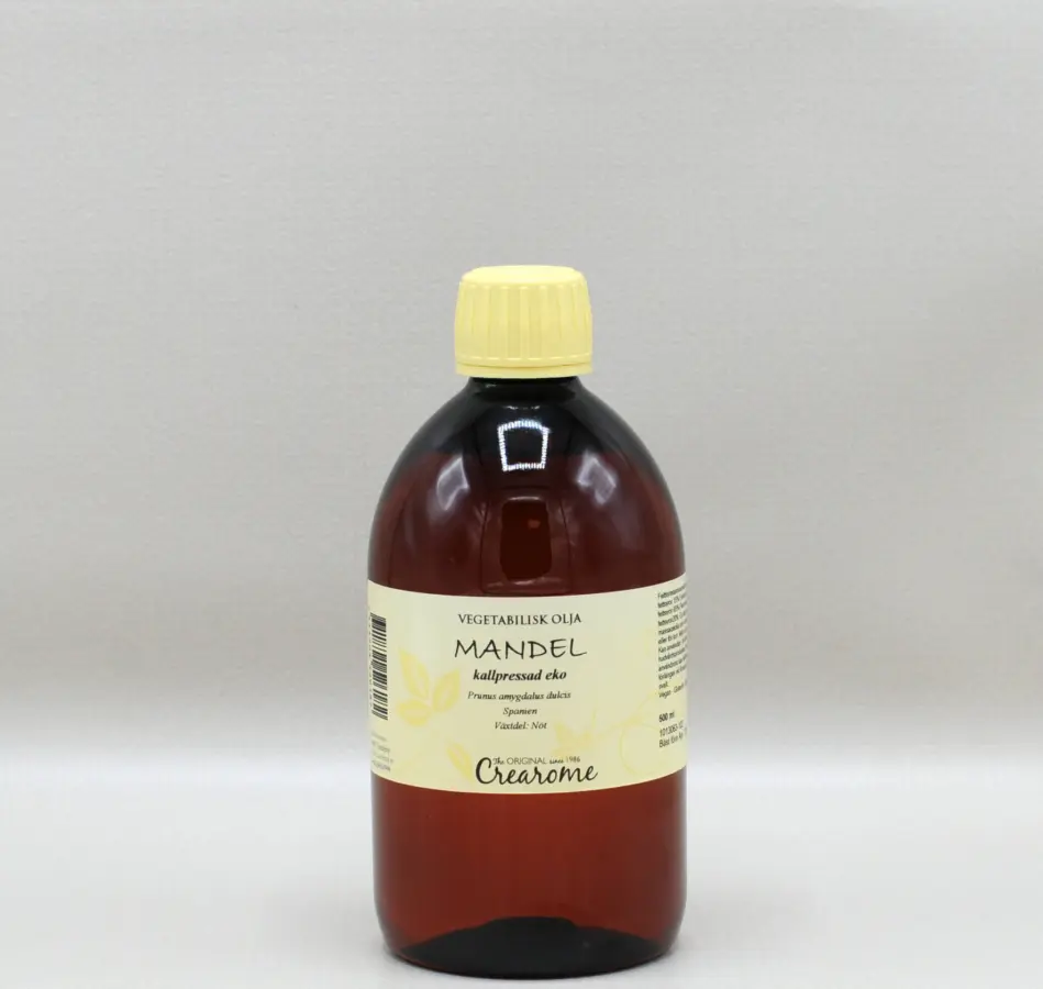 Crearome Mandelolja Kallpressad EKO 500ml
