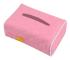 2 PCS GM-020 Car Sun Visor Chair Back Mount Car Paper Towel Box(Pink)