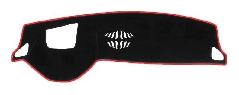 Car Light Pad Instrument Panel Sunscreen Cover Mats for Right Side of BMW X5 (2016) (Please note the model and year)(Red)