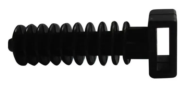 Dowel baser - ZENITECH - Svart - Paket med 100 st