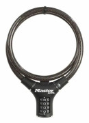 Master Lock 8229EURDPRO Kabellås Svart Kombinationslås