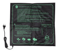 Växtvärmedyna Vattentät fröplanta värmematta värmedyna för växter groning plantskola 50x52cm EU-kontakt 220V