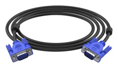 VGA till VGA-kabel 10 fot, 15-stifts 1080P Full HD Han till Han Monit Elik