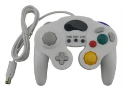 Trådbunden spelkontroll med tre knappar för Game-Cube Joystick för G-C