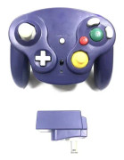 Trådlös spelkontroll av hög kvalitet för NGC-spelkonsol 2.4G-adapter Trådlösa spelkontroller joystick för GameCube
