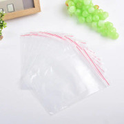 300-pack 5x7cm Ziplock-påsar med dragkedja Transparenta