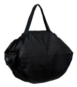 Shupatto - Packable bag with zipper 27L - Black