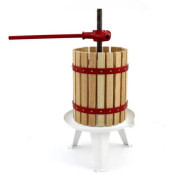 Traditionell 12 liters fruktpress för juicer, viner och cider