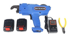 Automatisk armeringsbindningsmaskin, 12V Litiumbatteri, 4500 mAh Kapacitet,Blå