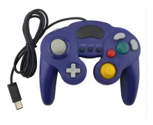 Trådbunden Gamepad-kontroller med tre knappar för Game-Cube Joystick för G-C