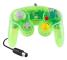 Kontroll Gamepads Joystick för Nintendo Gamecube Transparent Shell