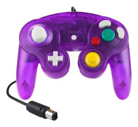 Kontroll Gamepads Joystick för Nintendo Gamecube Transparent Shell