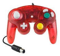 Kontroll Gamepads Joystick för Nintendo Gamecube Transparent Shell
