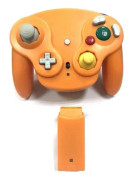 Trådlös spelkontroll av hög kvalitet för NGC-spelkonsol 2.4G-adapter Trådlösa spelkontroller joystick för GameCube
