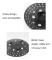 DH2303-07 Retro Hollow Iron Art Decorative Candle Holder Jewelry Storage Rack Shooting Props(Black)