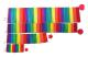 Classroom Wall Hanging Curtain Color Rotation Wind Turn, Size: 90x12cm