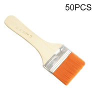 50 PCS Nylon Hair Painting Brush Oil Watercolor Water Powder Paint Brushe(9)