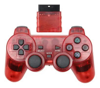 Trådlös Gamepad för Sony PS2 Controller för Playstation 2 Konsol Joystick Dubbel Vibration Shock Joypad USB PC Game Controle