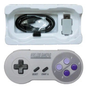 1 st trådlös spelkontroll för Super Nintendo NES & SNES classic mini trådlös konsollkontroll joystick-spel