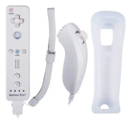 2-i-1 Integrerad Wiimote Motion Plus-kontroll och Nunchuck