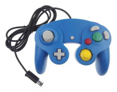 Trådbunden spelkontroll Gamepad med en knapp för Game-Cube för W-i-i