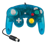 Kontroll Gamepads Joystick för Nintendo Gamecube Transparent Shell