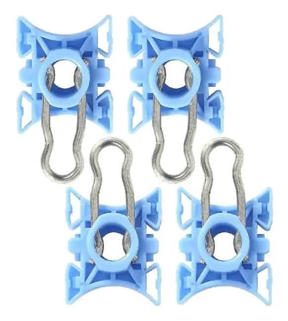 4-pack blå fönsterhissregulator för Volvo 740 940 960 S80 Xc70 Xc90 V70 S60