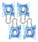 4-pack blå fönsterhissregulator för Volvo 740 940 960 S80 Xc70 Xc90 V70 S60