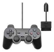 Trådbunden Gamepad för Sony PS2 Controller för Mando PS2/PS2 Joystick för Playstation 2 Vibration Shock Joypad Wired USB PC Controle