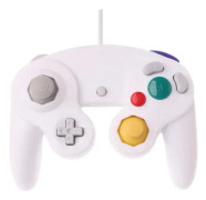 Trådbunden spelkontroll GameCube Gamepad för WII Videospelkonsol Kontroll med GC Port
