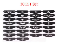 30/40 st i 1 set LED-ljusstång dekal klistermärke för PS4 Gamepads Controller för Playstation 4 Ljusstång Film Speltillbehör