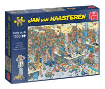 Jan Van Haasteren Queued Up! Pussel 1000 bitar