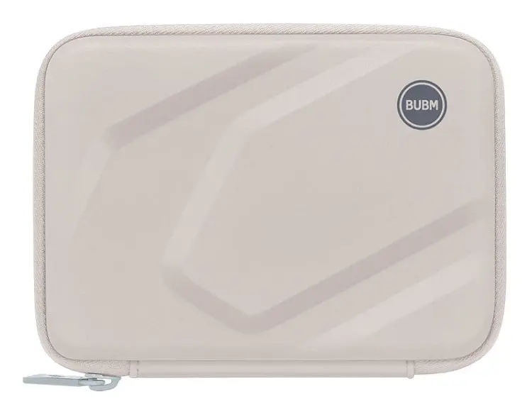 BUBM BM010D1011 Mobile Hard Drive Shockproof EVA Hard Storage Bag(Pink)