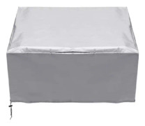 3D Printer Waterproof Cover Copier Dust Cover, Size: 43x43x32cm(Silver)