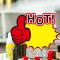 WM-109 10bags 18x14cm Explosion Sticker Product Price Tag Supermarket Price Label