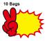 XD-028 10bags 18x14cm Explosion Sticker Product Price Tag Supermarket Price Label