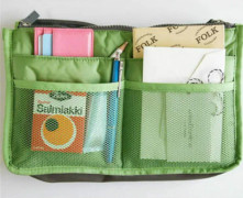 Waterproof Folding Travel Bag Nylon Large Capacity Sundries Storage Bag(Green)